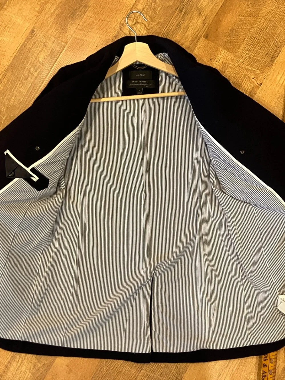 J Crew Women's Peacoat, Navy Size 4